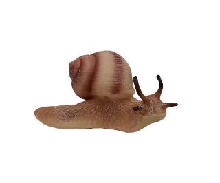 Obrázek z Figurka Hlemýžď pruhovaný tmavý 9cm 
